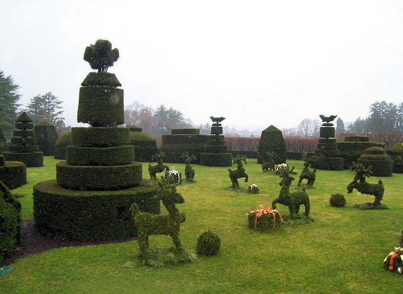 Топиари, Зеленые скульптуры